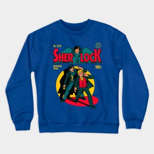 Sherlock Comic Crewneck Sweatshirt